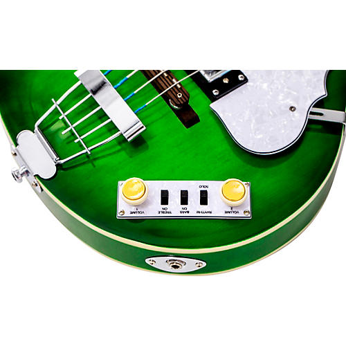 Hofner Ignition Series Short-Scale Club Bass Guitar Pearl White - musicians--Friend