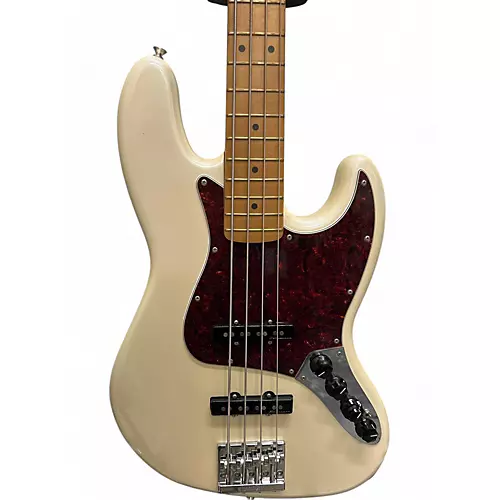 Used Fender Player Plus Active Jazz Bass White Electric Bass Guitar White - musicians--Friend