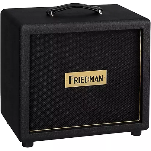 Friedman Pink Taco 1x12 Closed-Back Guitar Speaker Cabinet With Celestion Creamback Black - musicians--Friend