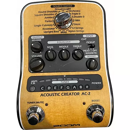 Used Zoom AC2 Effect Processor - musicians--Friend