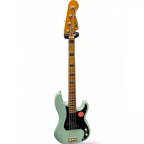 Used 2023 Squier Classic Vibe 70s Precision Bass Surf Green Electric Bass Guitar Surf Green - musicians--Friend