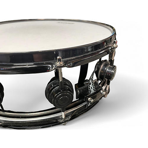 Used DW 14in METAL BLACK NICKEL Drum BLACK NICKEL 33 - musicians--Friend