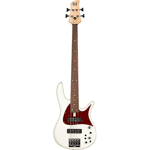 Fodera Guitars Monarch 4 Standard Classic Electric Bass Olympic White - musicians--Friend
