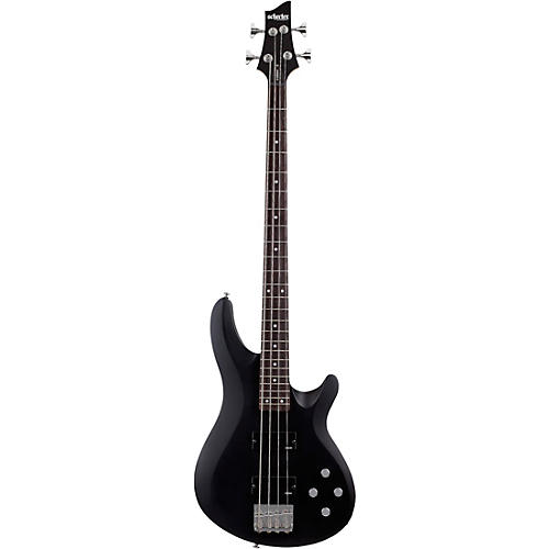 Schecter Guitar Research C-4 Deluxe Electric Bass Satin Black - musicians--Friend
