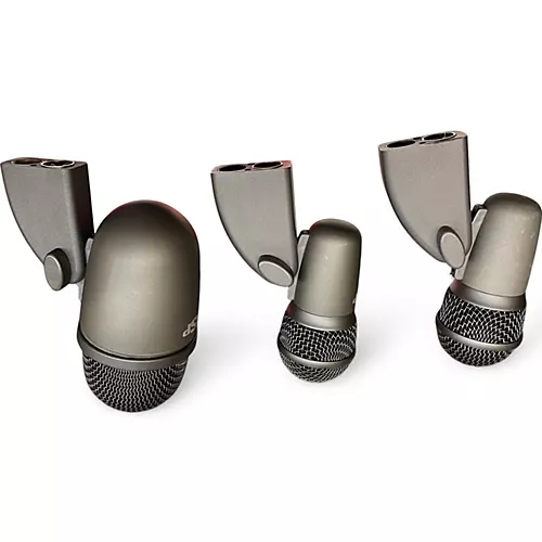 Used OSP 3 piece drum mic kit Drum Microphone - musicians--Friend