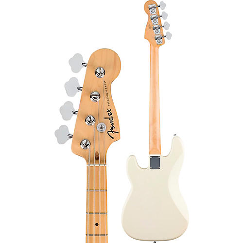 Fender Standard Precision Bass Maple Fingerboard Olympic White - musicians--Friend