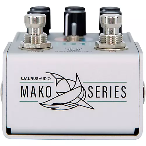 Open-Box Walrus Audio Mako D1 High-Fidelity Delay V2 Effects Pedal Condition 2 - Blemished Silver 197881301415 - musicians--Friend
