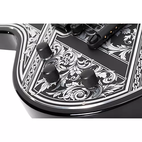 Schecter Guitar Research Solo-II Przym Palladium Left Handed Electric Guitar Gloss Black - musicians--Friend