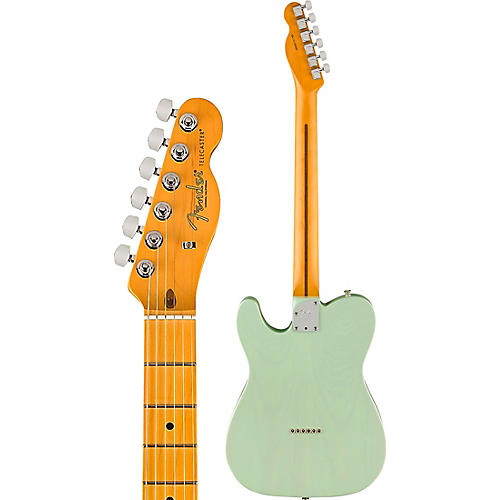Fender American Professional II Telecaster Thinline Limited-Edition Electric Guitar Transparent Shell Pink - musicians--Friend