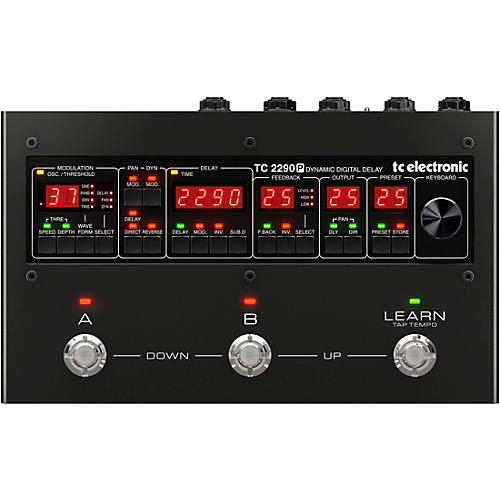 TC Electronic 2290 P Dynamic Digital Delay Guitar Effects Pedal Black - musicians--Friend