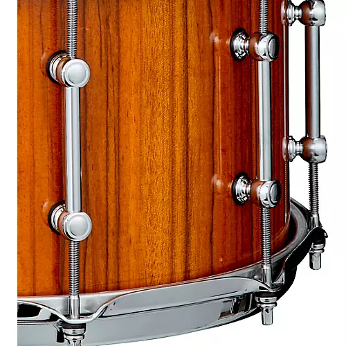 TAMA S.L.P. Limited-Edition G-Maple Snare Drum 14 x 7 in. Gloss Natural Zebrawood - musicians--Friend