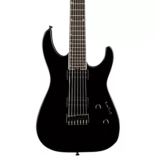 Jackson Concept Series Soloist SLAT7 P HT MS Ebony Fingerboard Electric Guitar Gloss Black - musicians--Friend