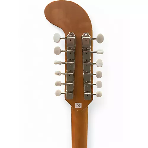 Used Fender Villager SCE Natural 12 String Acoustic Electric Guitar Natural - musicians--Friend