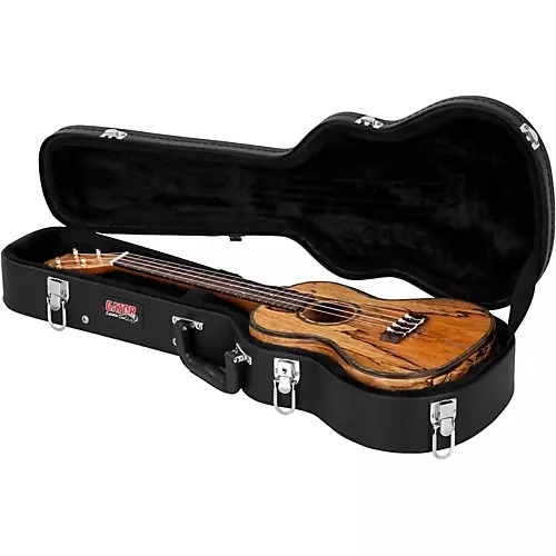 Gator Tenor Ukulele Wood Case Black - musicians--Friend