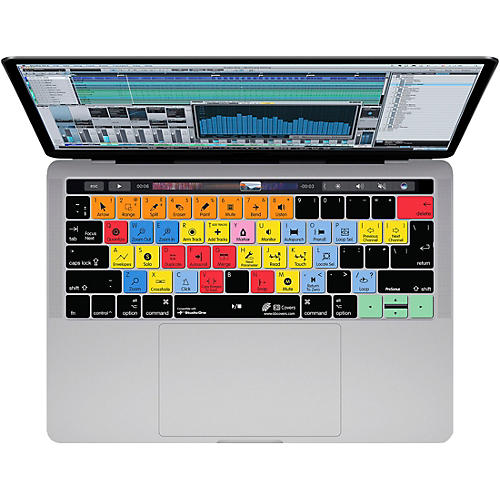 KB Covers Presonus Studio One Keyboard Cover for MacBook Pro (Late 2016+) With Touch Bar - musicians--Friend