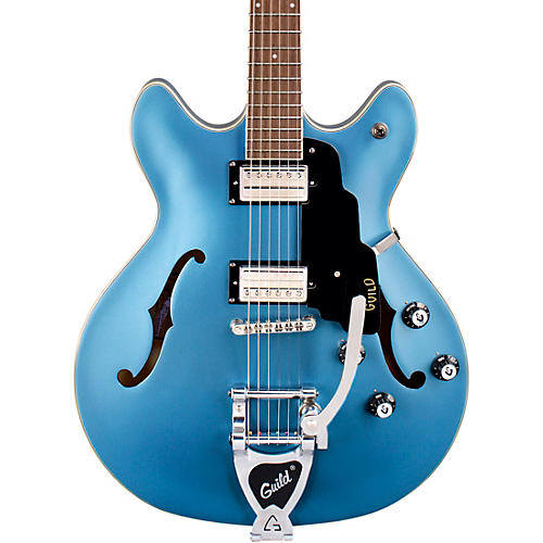 Guild Starfire I DC With Guild Vibrato Tailpiece Semi-Hollow Electric Guitar California Burst - musicians--Friend