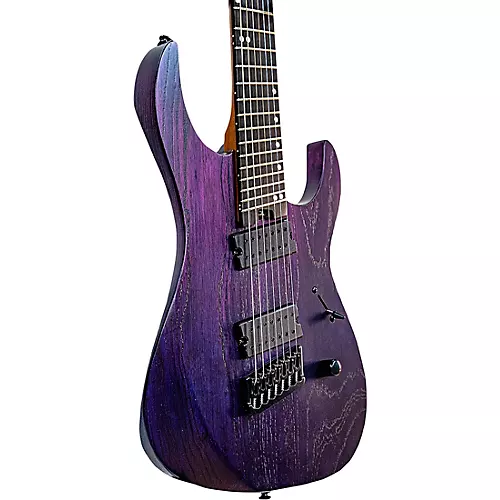 Legator N7FP Ninja Performance 7-String Electric Guitar Snow Fall - musicians--Friend