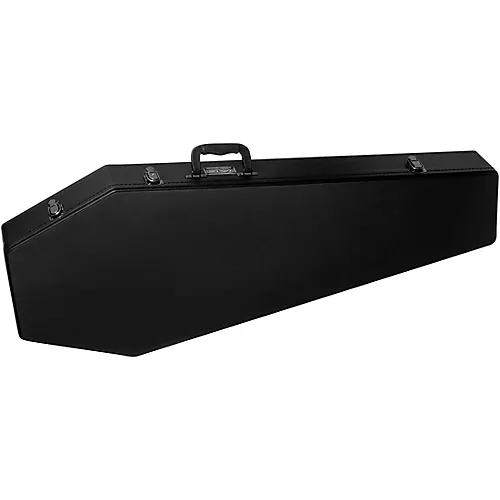 Coffin Case G-185R Universal Guitar Case Black Red - musicians--Friend