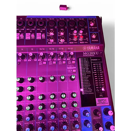 Used Yamaha MG20XU Unpowered Mixer - musicians--Friend