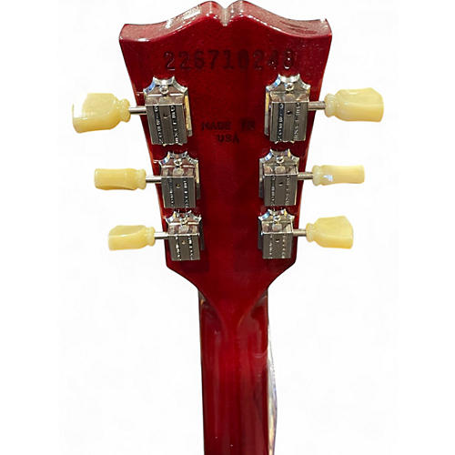 Used Gibson ES335 Figured Cherry Hollow Body Electric Guitar Cherry - musicians--Friend