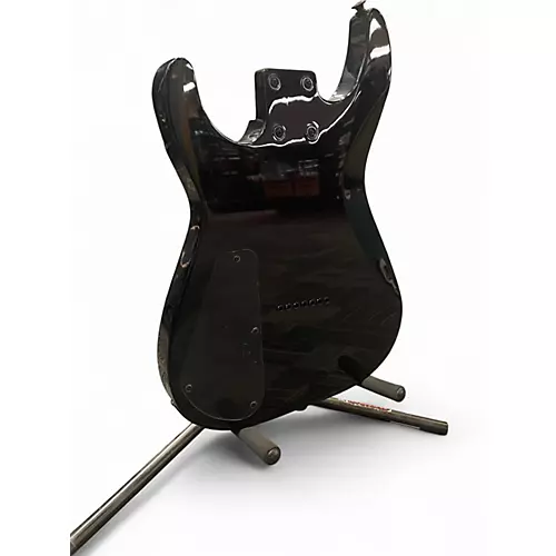 Used Jackson JS22-7 Dinky 7 String Black Solid Body Electric Guitar Black - musicians--Friend