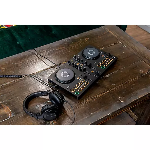 AlphaTheta DDJ-FLX2 Entry Level DJ Controller for rekordbox and Serato Black - musicians--Friend