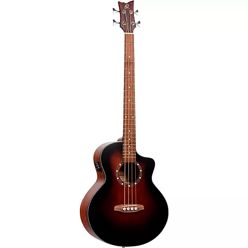 Ortega D7CE 4-String Acoustic Electric Cutaway Bass Guitar Natural - musicians--Friend