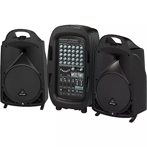 Behringer Europort PPA2000BT 8-Channel Portable PA System - musicians--Friend