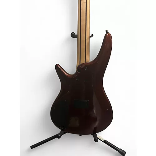 Used Ibanez SR305 5 String Brown Electric Bass Guitar Brown - musicians--Friend