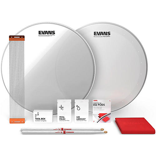 Evans HD Dry Snare Tune-Up Kit 14 in. - musicians--Friend