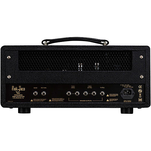 Friedman Pink Taco II 20W Tube Guitar Amp Head Black - musicians--Friend