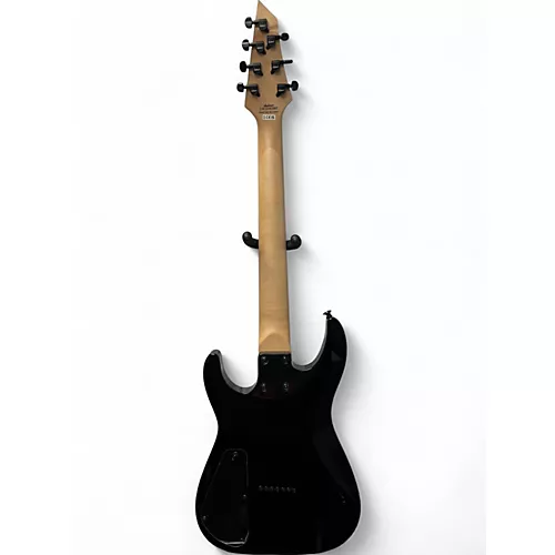 Used Jackson JS22-7 Dinky 7 String Black Solid Body Electric Guitar Black - musicians--Friend