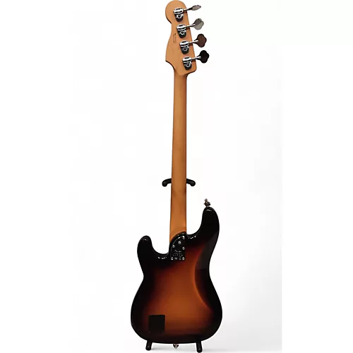 Used Fender American Ultra Precision Bass Sunburst Electric Bass Guitar Sunburst - musicians--Friend