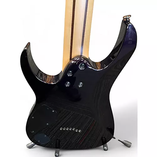 Used Ibanez RG752fx subterranean purple Solid Body Electric Guitar subterranean purple - musicians--Friend