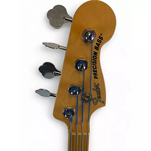 Used Fender American Performer Precision Bass Lake Placid Blue Electric Bass Guitar Lake Placid Blue - musicians--Friend