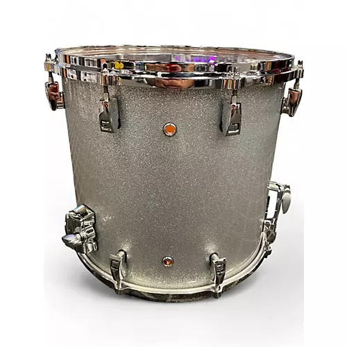 Used Yamaha 14X13 absolute maple Silver Sparkle Drum Silver Sparkle 219 - musicians--Friend