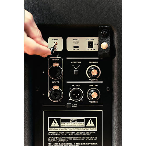 Positive Grid Spark CAB Powered FRFR Speaker Cab Black - musicians--Friend