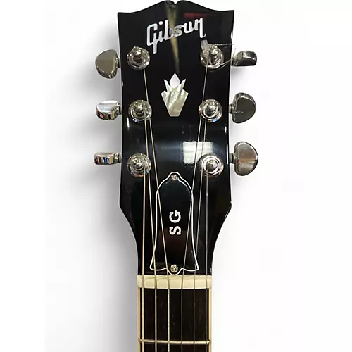 Used 2024 Gibson SG White Solid Body Electric Guitar White - musicians--Friend