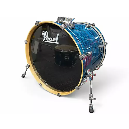 Used Pearl 4 Piece VSX VISION KIT STRATA BLUE Drum Kit STRATA BLUE - musicians--Friend