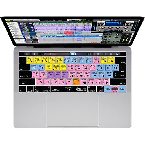 KB Covers Pro Tools Keyboard Cover for MacBook Pro (Late 2016+) With Touch Bar - musicians--Friend