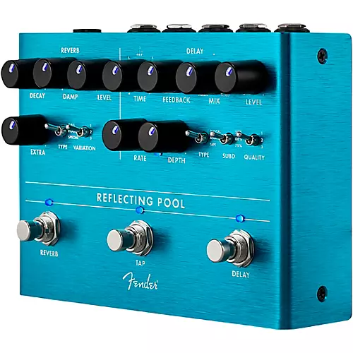 Open-Box Fender Reflecting Pool Delay & Reverb Effects Pedal Condition 1 - Mint - musicians--Friend