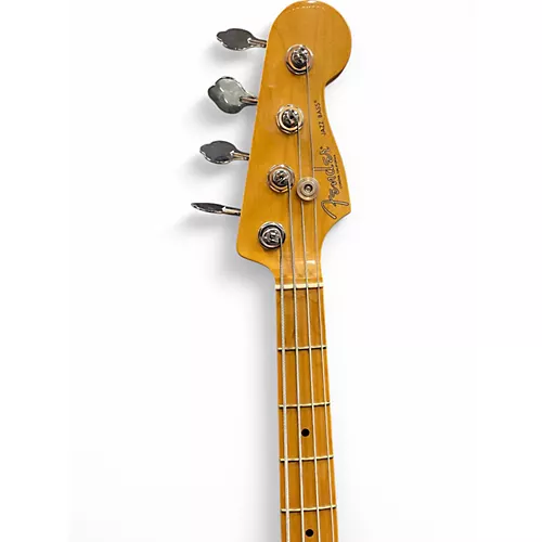 Used 2020 Fender american pro ii jazz bass maple neck Dark Knight Electric Bass Guitar Dark Knight - musicians--Friend