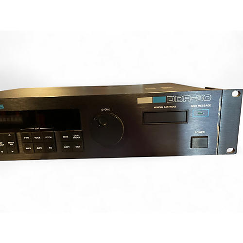 Used 1980s Roland DDR-30 Alpha Drum Electric Drum Module - musicians--Friend