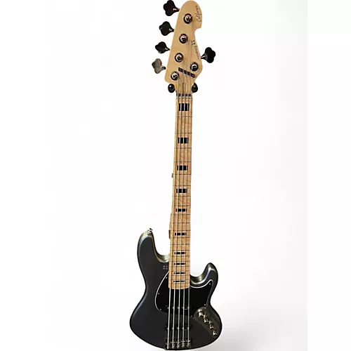 Used sandberg California TT 5 String Metallic Silver Electric Bass Guitar Metallic Silver - musicians--Friend