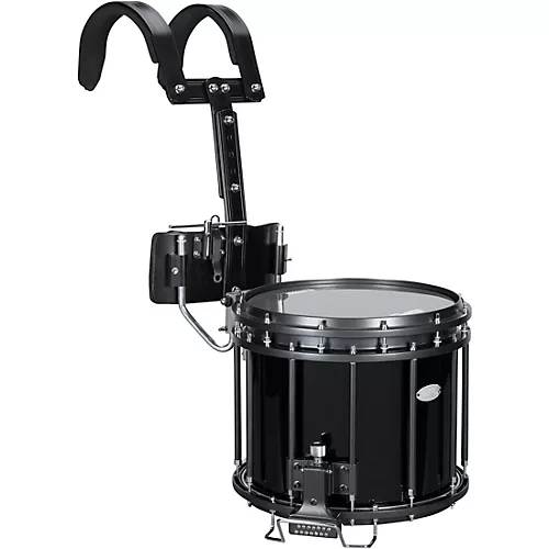 Sound Percussion Labs High-Tension Marching Snare Drum With Carrier 14 x 12 in. Black - musicians--Friend
