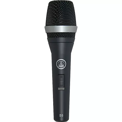 AKG D5 S Supercardioid Dynamic Vocal Microphone with On/Off Switch - musicians--Friend