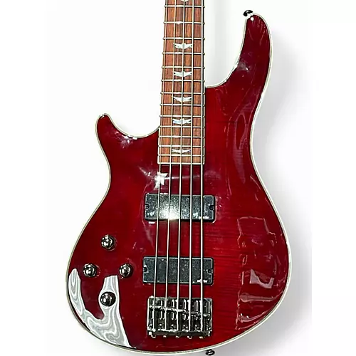 Used Schecter Guitar Research Omen Extreme 5 String Gloss Natural Electric Bass Guitar Gloss Natural - musicians--Friend