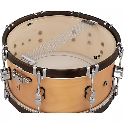 PDP by DW Concept Classic Snare Drum With Wood Hoops 14 x 6.5 in. Ebony/Ebony Hoops - musicians--Friend