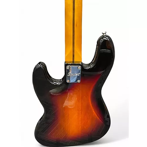 Used Squier Classic Vibe 1960S Jazz Bass 3 Tone Sunburst Electric Bass Guitar 3 Tone Sunburst - musicians--Friend