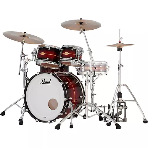 Pearl Reference One 4-Piece Shell Pack Natural Banded Redburst - musicians--Friend